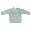 BÉABA Couverts, Vaisselle Et Bavoirs>Bavoir A Manches Evolutif 2 En 1 Sage Green