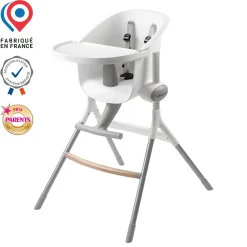 BÉABA Chaise Haute>Chaise Haute Evolutive Up & Down White/Grey