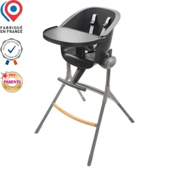 BÉABA Chaise Haute>Chaise Haute Evolutive Up & Down Dark Grey