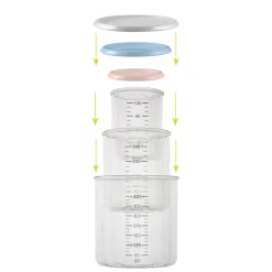 BÉABA Pots De Conservation>Coffret 3 Portions Old Pink/Windy Blue/Grey