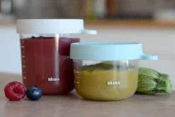 BÉABA Pots De Conservation>Coffret 2 Portions Verre 150Ml Airy-Green/250Ml Light Mist