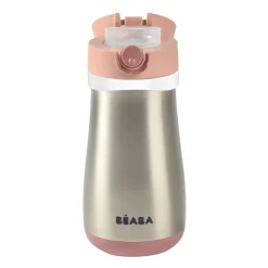 BÉABA Biberons Et Accessoires>Gourde Inox 350 Ml Old Pink
