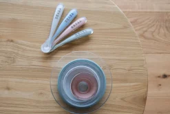 BÉABA Couverts, Vaisselle Et Bavoirs>Lot 4 Cuilleres 1Er Age Silicone Eucaplyptus