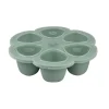 BÉABA Pots De Conservation>Multiportions Silicone 6 X 90 Ml Sage Green