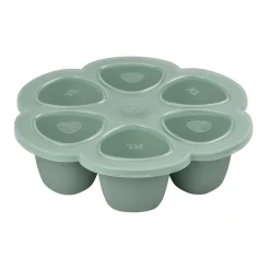 BÉABA Pots De Conservation>Multiportions Silicone 6 X 150 Ml Sage Green