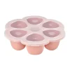 BÉABA Pots De Conservation>Multiportions Silicone 6*150Ml Old Pink