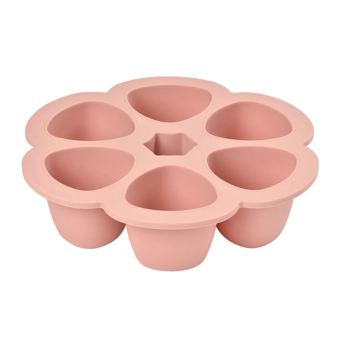 BÉABA Pots De Conservation>Multiportions Silicone 6*150Ml Old Pink
