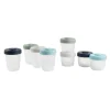 BÉABA Pots De Conservation>Set 2Eme Age 8 Portions Clip (4X150Ml + 4X250Ml)