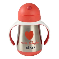 BÉABA Couverts, Vaisselle Et Bavoirs>Tasse Paille Inox 250 Ml Mathilde Cabanas