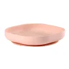 Assiette Silicone Ventouse Light Pink*BÉABA Clearance