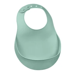 Bavoir Silicone Sage Green*BÉABA Clearance
