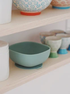 Bol Silicone Ventouse Sage Green*BÉABA Outlet
