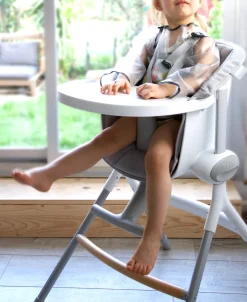 Chaise Haute Evolutive Up & Down White/Grey*BÉABA Online