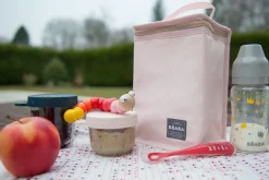 Coffret 2 Portions Verre 150 Ml Pink Et 250 Ml Dark Blue*BÉABA New