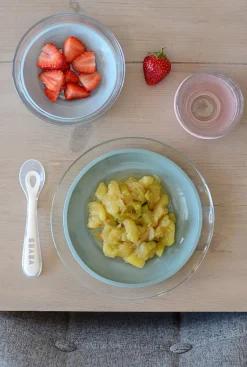 Coffret Repas Verre Eucalyptus*BÉABA Discount