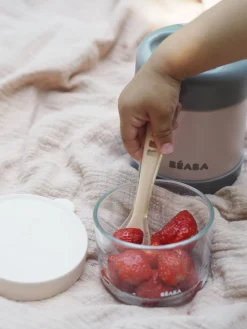 Cuillere 2Eme Age Silicone Pink*BÉABA Clearance