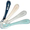 Lot 4 Cuilleres 2Eme Age Silicone Blue*BÉABA Clearance