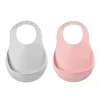 Lot De 2 Bavoirs Silicone Light Mist/Old Pink*BÉABA Sale
