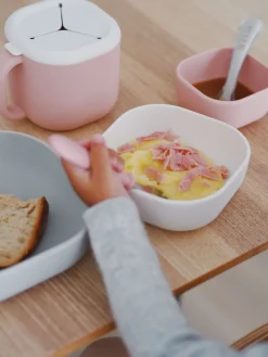 Lot De 3 Bols Silicone Gigogne Velvet Grey*BÉABA Discount