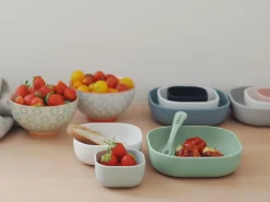 Lot De 3 Bols Silicone Gigogne Sage Green*BÉABA Outlet
