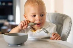 Lot De 2 Pre-Couverts Inox Velvet Grey*BÉABA Hot