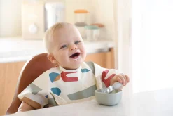 Lot De 2 Pre-Couverts Inox Velvet Grey*BÉABA Hot