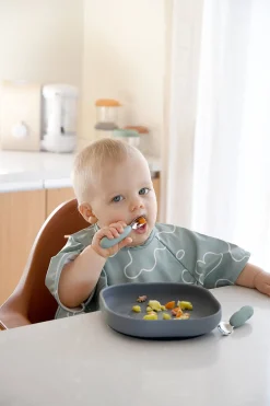 Lot De 2 Pre-Couverts Inox Sage Green*BÉABA Discount