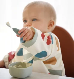 Lot De 2 Pre-Couverts Inox Sage Green*BÉABA Discount