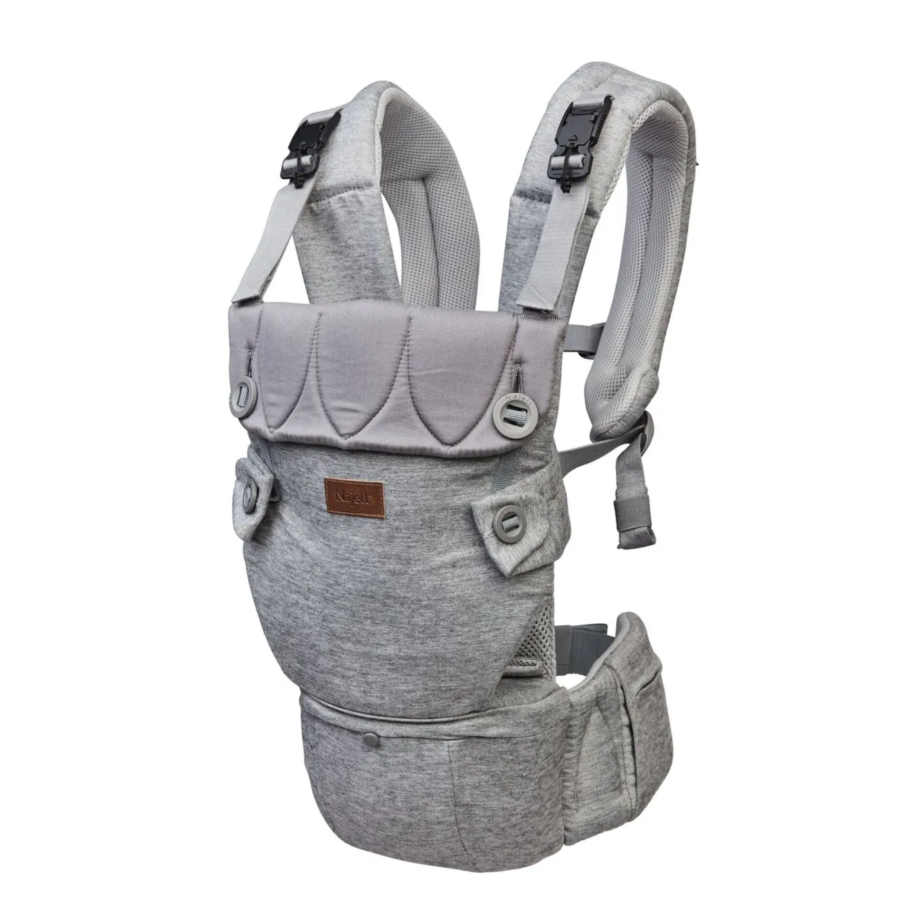 Porte Bébé Najell X Beaba Grey*BÉABA Clearance