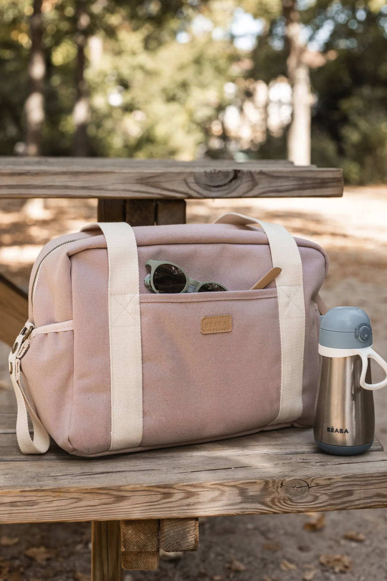 Sac A Langer Paris Dusty Pink*BÉABA