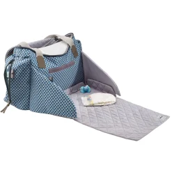 Sac A Langer Sydney Ii Play Print Blue*BÉABA Sale