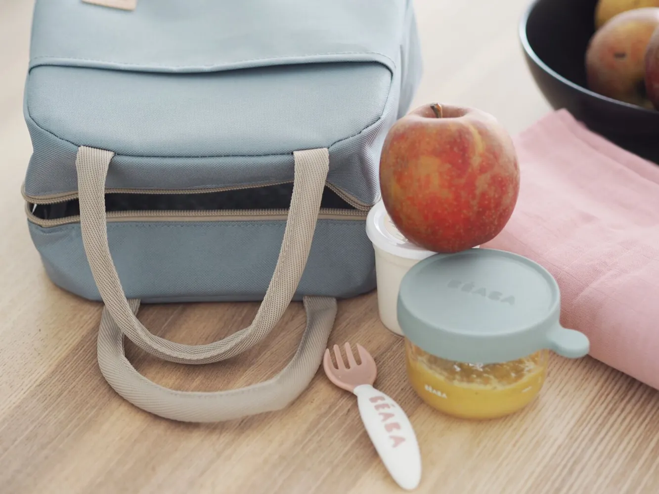 Sac Repas Isotherme Frosty Green*BÉABA New