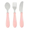 Set 3 Couverts Inox Old Pink*BÉABA Clearance