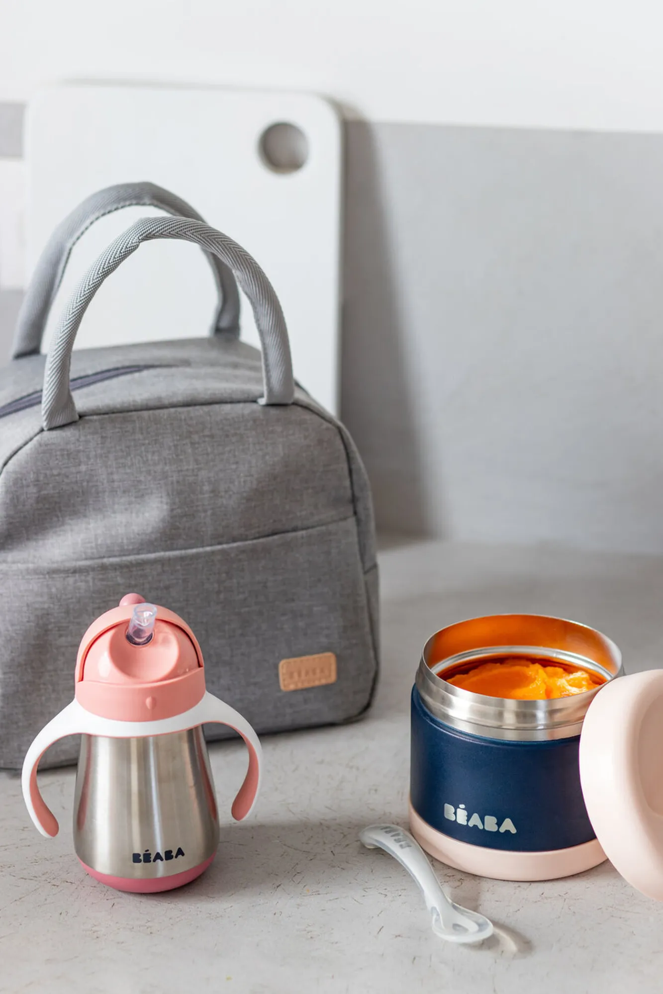 Set Repas On The Go Old Pink*BÉABA Outlet