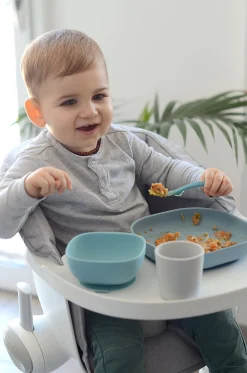 Set Vaisselle Silicone 4 Pieces Jungle*BÉABA New