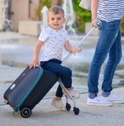 Valise Avec Assise De Voyage Luggage Eazy Green-Blue*BÉABA Best